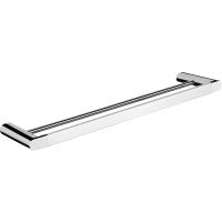 Полотенцедержатель Remer Lounge двойной Хром арт-LN33CR — фото 1, Полотенцедержатели