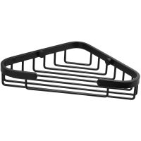 Товар: Полка корзина WasserKRAFT угловая Черная матовая арт-K-733B - фото 1 Полка корзина WasserKRAFT угловая Черная матовая арт-K-733B — фото 1, Полки для ванной и душа