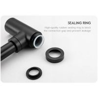 Сифон для раковины Frap Черный матовый арт-F82-7 — фото 6, Сифоны для раковины