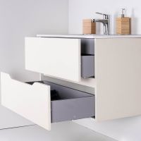 Тумба с раковиной Orange Line 60 подвесная Айвори матовый арт-Li-60Tua+RA — фото 5, Тумбы с раковиной