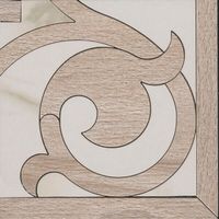Керамическая вставка Kerama Marazzi Карелли Угол наборный ID120 15,5х15,5 см арт-ID120t — фото 1, Керамическая плитка
