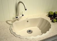 Кухонная мойка Florentina Гребешок-695 Шампань арт-20.345.E0695.202 — фото 2, Кухонные мойки