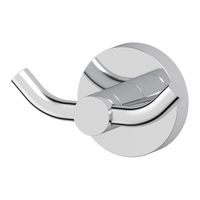 Двойной крючок Artwelle Harmonie Хром арт-HAR 007 — фото 1, Крючки для полотенец