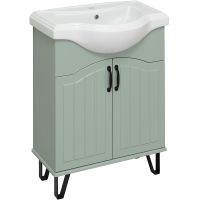 Тумба под раковину Runo Марсель 65 Мята арт-00-00001217 — фото 1, Тумбы под раковину