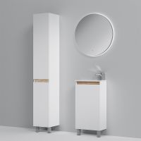 Тумба под раковину AM.PM X-Joy 45 Белый глянец арт-M85AFSX0451WG — фото 7, Тумбы под раковину