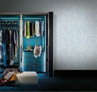 Обои Emiliana Parati Roberto Cavalli 6 Винил на флизелине (0,7*10,05) Белый/Серый, Цветы/Абстракция арт-17053 — фото 2, Обои для стен