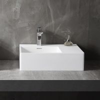 Товар: Раковина Abber Stein 56 L Белая матовая арт-AS2644 L - фото 2 Раковина Abber Stein 56 L Белая матовая арт-AS2644 L — фото 2, Раковины накладные