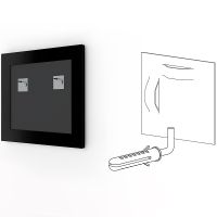 Зеркало Evoform Definite 60х60 в багетной раме - Красная бронза 37 мм арт-BY 0613 — фото 4, Зеркала в ванную комнату