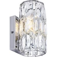 Настенный светильник Maytoni Modern Talento Прозрачный Хром арт-DIA008WL-1CH — фото 1, Бра