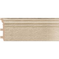 Плинтус Decomaster 2400x120x23 мм арт-D233-72 — фото 1, Плинтуса напольные