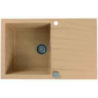 Кухонная мойка Alveus Granital Cadit 20 Beige G55 790x500 Бежевая арт-1132024 — фото 1, Кухонные мойки