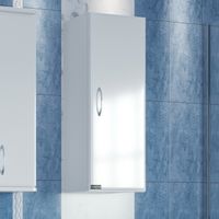 Подвесной шкаф СанТа Стандарт 30 Белый арт-401003 — фото 1, Шкафы для ванной
