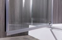 Душевой уголок Esbano ESR-8180 120x80 профиль Хром стекло прозрачное арт-ESUGR8180 — фото 6, Прямоугольные душевые уголки