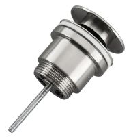 Донный клапан Frap click-clack Сатин арт-F62-5 — фото 2, Донные клапаны