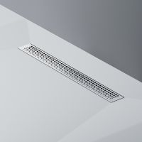 Душевой лоток AM.PM MasterFlow 60 с решеткой Хром матовый Cut Gradient арт-W01SC-P11-060-01SB — фото 11, Душевые лотки