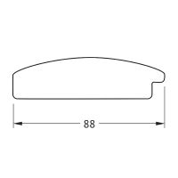 Зеркало Evoform Exclusive-G 132х77 с гравировкой в багетной раме - Медная кольчуга 88 мм арт-BY 4558 — фото 5, Зеркала в ванную комнату