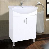 Тумба под раковину Bellezza Элеганс 60 Белая арт-4638609240013 — фото 7, Тумбы под раковину