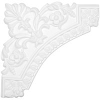 Угловой элемент молдинга Перфект 19x300x300 мм арт-AC256-11 — фото 1, Молдинги