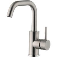 Смеситель для кухни ZorG Steel Hammer Нержавеющая сталь арт-SH 8714 INOX — фото 1, Смесители для кухни