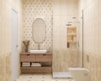 Керамический бордюр Eurotile (Rus) Daino/Rayana Карандаш 3,5х27 см арт-453 — фото 2, Керамическая плитка