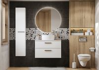 Зеркало Roca Luna 80 с подсветкой с сенсорным выключателем арт-ZRU9307558 — фото 7, Зеркала в ванную комнату