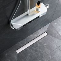 Душевой лоток AM.PM MasterFlow 60 с решеткой Хром матовый / под плитку Tile арт-W01SC-U11-060-04SB — фото 14, Душевые лотки