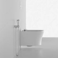 Унитаз Ceruttispa Adige Aria MW подвесной Белый матовый с сиденьем Микролифт арт-CT9245 — фото 4, Подвесные унитазы