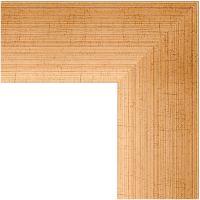 Зеркало Evoform Exclusive 106х76 с фацетом в багетной раме - Травленое золото 87 мм арт-BY 1201 — фото 2, Зеркала в ванную комнату