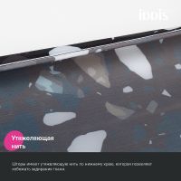 Штора для ванны Iddis Base 180х200 Черная арт-BT02P18i11 — фото 8, Шторы для ванной