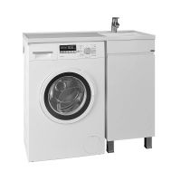 Тумба под раковину СанТа Марс 100 Белая арт-700221 — фото 2, Тумбы под раковину