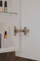 Зеркальный шкаф Silver Mirrors Киото-2 Flip 50 с подсветкой Белый арт-LED-00002681 — фото 12, Зеркальные шкафы в ванную