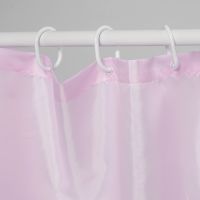 Штора для ванны WasserKRAFT Oder 180х200 Розовая арт-SC-30401 — фото 4, Шторы для ванной