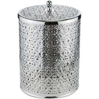 Ведро для мусора Migliore Complementi Хром арт-24256 — фото 1, Мусорные ведра