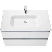 Тумба под раковину Roca The Gap 80 подвесная Белый глянец арт-A857399806 — фото 2, Тумбы под раковину