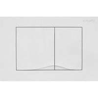 Клавиша смыва Esbano VRT-29GW Белая глянцевая арт-ESINVRT29GW — фото 1, Кнопки смыва