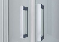 Душевой уголок Vincea Alpha 100x100 профиль Хром стекло текстурное арт-VSS-3AL100MT — фото 8, Квадратные душевые уголки