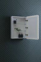 Товар: Зеркальный шкаф Aquanet Оптима 60 с подсветкой Белый арт-311860 - фото 9 Зеркальный шкаф Aquanet Оптима 60 с подсветкой Белый арт-311860 — фото 9, Зеркальные шкафы в ванную