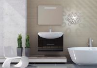 Товар: Зеркало SanVit Модерн 80 с подсветкой с кнопочным выключателем арт-zmodern080 - фото 3 Зеркало SanVit Модерн 80 с подсветкой с кнопочным выключателем арт-zmodern080 — фото 3, Зеркала в ванную комнату