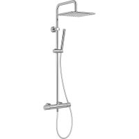 Товар: Душевая система Jacob Delafon Brigitte с термостатом Хром арт-E32850-CP - фото 1 Душевая система Jacob Delafon Brigitte с термостатом Хром арт-E32850-CP — фото 1, Душевые стойки