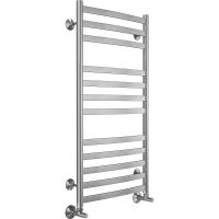 Водяной полотенцесушитель Terminus Авиэль П12 500х1000 Хром, нижнее подключение, G 1/2" ВР, с угловым соединением арт-4670078529213 — фото 1, Водяные полотенцесушители