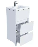 Товар: Тумба с раковиной Marka One Bumble 40H Белая арт-Ц0000001480 - фото 2 Тумба с раковиной Marka One Bumble 40H Белая арт-Ц0000001480 — фото 2, Тумбы с раковиной