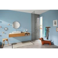 Душевая система Hansgrohe Croma E Showerpipe с термостатом Хром арт-27630000 — фото 4, Душевые стойки