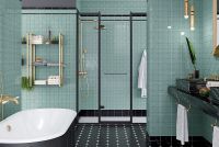 Керамический декор Adex Neri Liso Star Sea Green 15х15 см арт-ADNE4149 — фото 2, Керамическая плитка