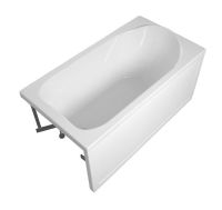 Акриловая ванна Aquanet West 170х70 без гидромассажа арт-240463 — фото 4, Акриловые ванны