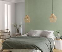 Обои Casadeco Tweed Винил на флизелине (0,53*10,05) Серый, Однотонные/Рогожка арт-85471176 — фото 2, Обои для стен