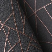 Обои Andrea Rossi Gavi Винил на флизелине (1,06*10) Черный/Серый, Абстракция/Линии арт-54376-5 — фото 2, Обои для стен