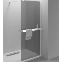 Товар: Душевая перегородка Vincea Walk-In HR 80 профиль Хром стекло тонированное арт-VSW-4HR800CG - фото 2 Душевая перегородка Vincea Walk-In HR 80 профиль Хром стекло тонированное арт-VSW-4HR800CG — фото 2, Душевые перегородки