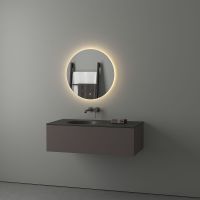 Зеркало Evoform Ledshine d60 с подсветкой 15 W - сенсорный выключатель - теплый белый свет арт-BY 2653 — фото 3, Зеркала в ванную комнату