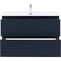 Тумба под раковину Aquanet Джейн 100 подвесная Маренго арт-335431 — фото 6, Тумбы под раковину