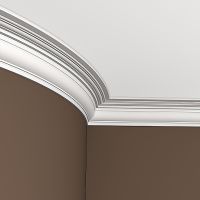 Карниз гибкий Европласт 1.50.179 2000x81x77 мм арт-1.50.179 (гибкий) — фото 2, Карнизы